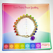 7 Chakra Colour Therapy Blackcurrant Bracelet